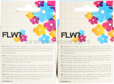 FLWR HP 350XL/351XL Multipack zwart en kleur