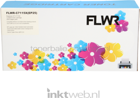 FLWR HP 15X zwart