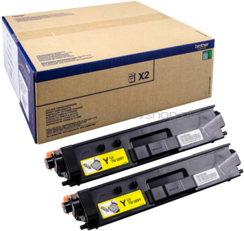 Brother TN-329Y 2-pack geel