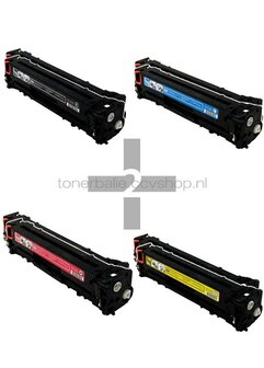 Huismerk HP 125A / 716 Multipack (2 sets) zwart en kleur