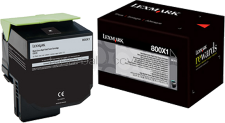 Lexmark 800X1 zwart