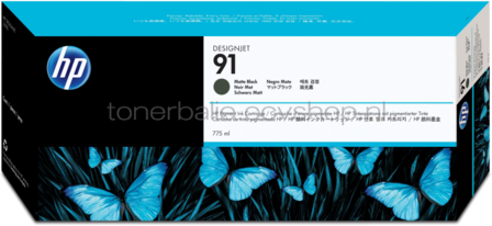 HP 91 mat zwart