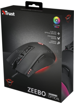 Trust GXT121 Zeebo Gaming muis