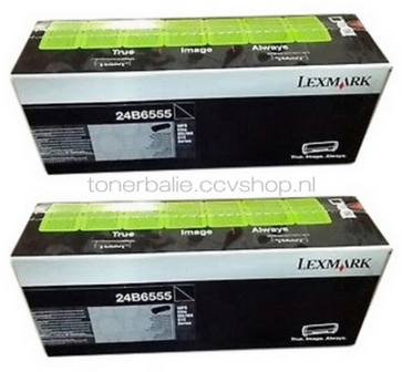 Lexmark 24B6555 zwart
