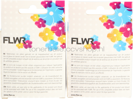 FLWR HP 300XL Multipack zwart en kleur