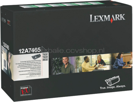 Lexmark 12A7465 zwart