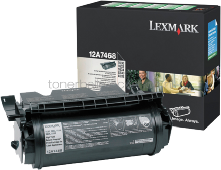 Lexmark 12A7468 zwart