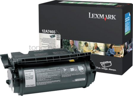 Lexmark 12A7465 zwart