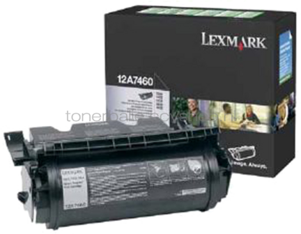 Lexmark 12A7460 zwart