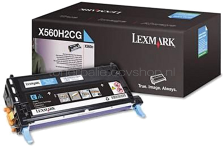 Lexmark X560H2CG cyaan