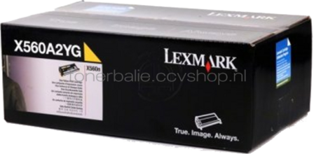 Lexmark X560A2YG geel