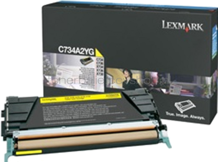 Lexmark C734A2YG geel