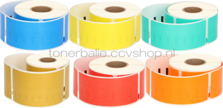 Huismerk Dymo 99012 adreslabel 36 mm x 89 mm  kleur