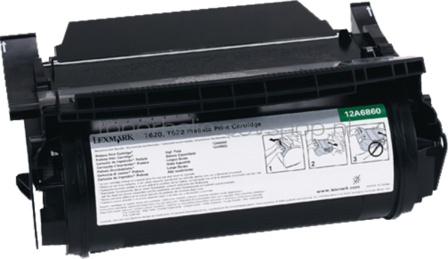 Lexmark 12A6860 zwart