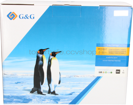 Huismerk Lexmark T650 zwart