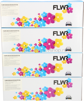 FLWR HP 125A Multipack zwart en kleur