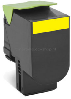 Huismerk Lexmark 702HY geel