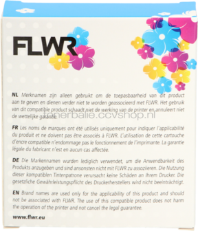 FLWR Brother MK-621 zwart op geel breedte 9 mm