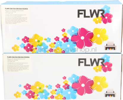 FLWR HP 85AD twinpack zwart