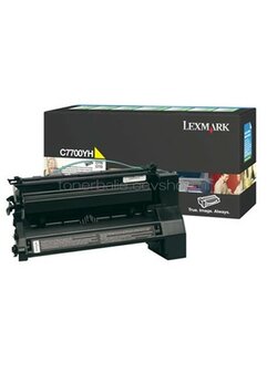 Lexmark C770, C772 geel