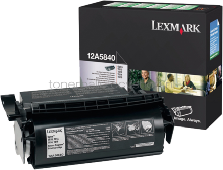 Lexmark 12A5840 zwart