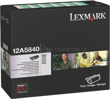 Lexmark 12A5840 zwart