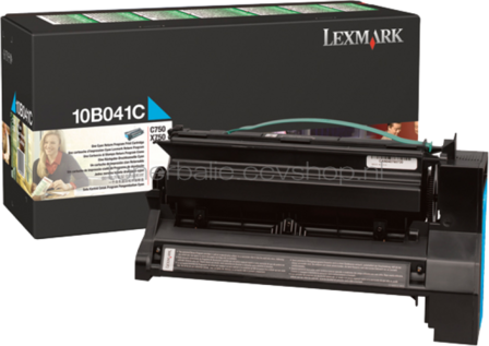 Lexmark 10B041C cyaan