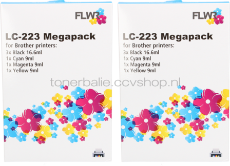 FLWR Brother LC-223 12-pack