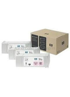 HP 81 3-Pack licht magenta