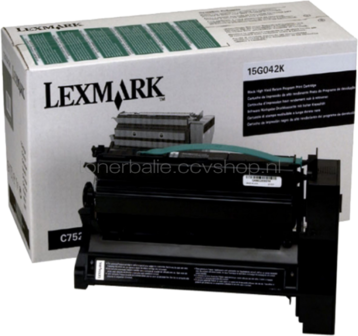 Lexmark 15G042K zwart
