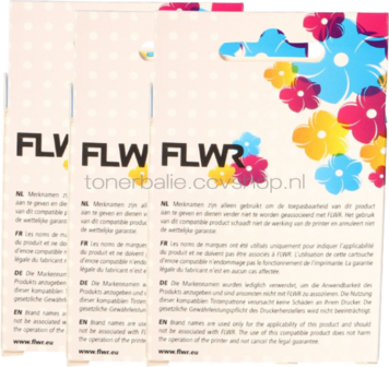 FLWR Canon PGI-35BK TRIPLE zwart