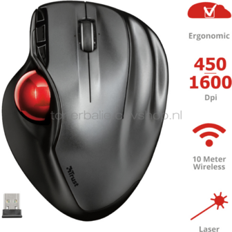 Trust Sferia trackball muis