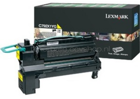 Lexmark C792 (24B6589) geel