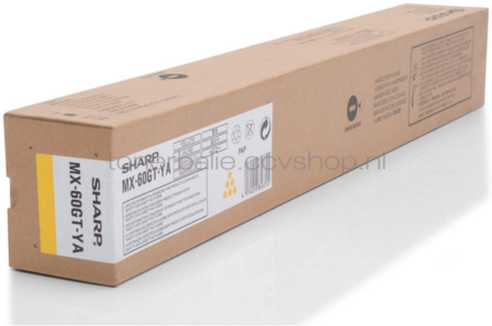 Sharp MX-60GT geel