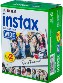 Fujifilm Instax Instant Film Wide 2x 10 sheets   20 vellen