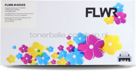 FLWR Samsung P4092C rainbow kit zwart en kleur