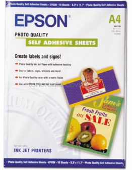 Epson S041106 fotopapier  | A4 | 167 gr/m&sup2; 10 stuks
