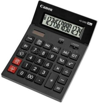 Canon AS-2400 14-cijferig display Zwart