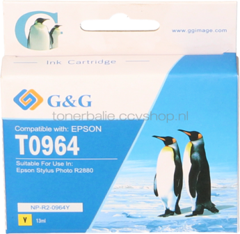 Huismerk Epson T0964 geel