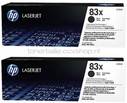 HP 83X multipack zwart