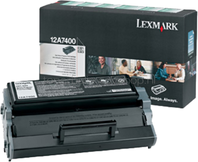 Lexmark 12A7400 zwart