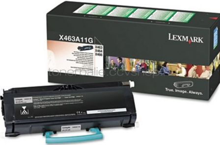 Lexmark X463A11G zwart