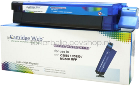 Huismerk Oki C5850 / C5950 / MC560 cyaan