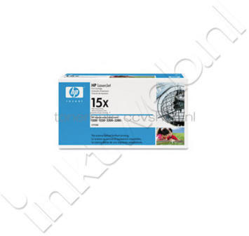 HP 15X hc zwart