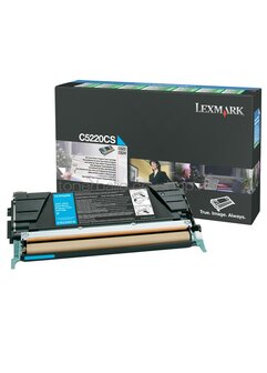 Lexmark C522/C524 toner cyaan
