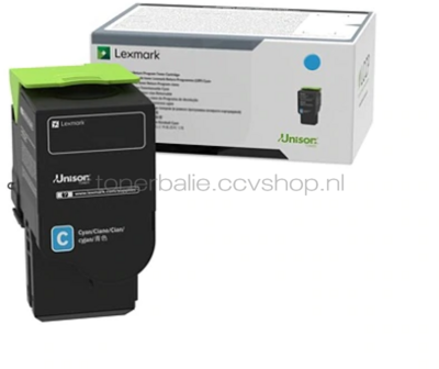 Lexmark 78C0U20 cyaan