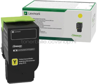 Lexmark 75M0H40 geel