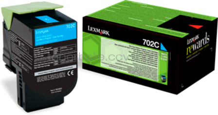 Lexmark 702CE cyaan