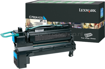 Lexmark C792, X792 cyaan