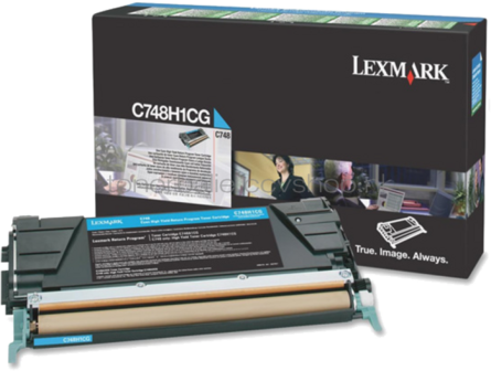 Lexmark C748 cyaan